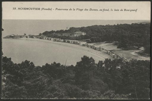 La plage des Dames (cabines) : vues générales depuis le Bois de la Chaize (vues 1-7), vues générales depuis l'hôtel Beau Rivage (8-10), hôtel Beau Rivage (vues 22, 35 à 39) / Josef phot. (vue 21).